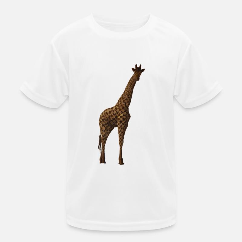 Giraffe Kinder Funktions-T-Shirt