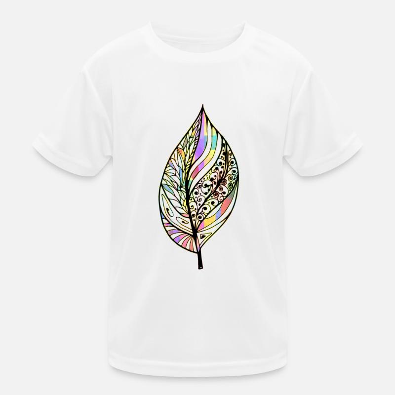 Feuille T-shirt sport Enfant