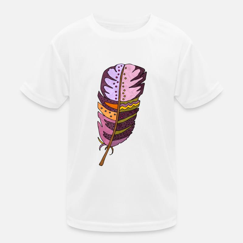 Feder Kinder Funktions-T-Shirt