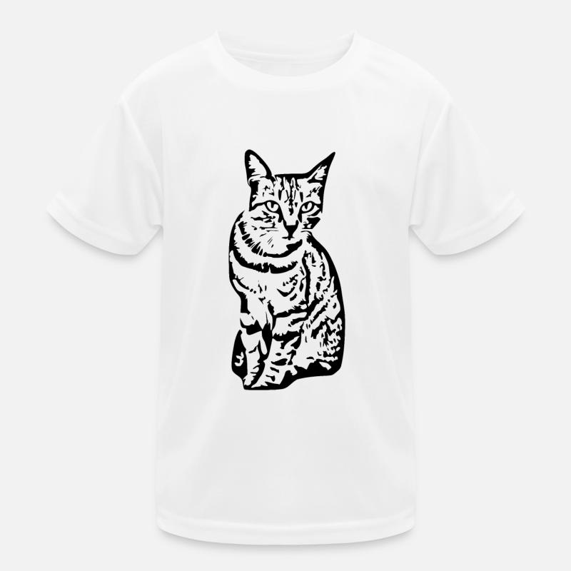 Chat Tigre Chat Chat Chat Chemise Cadeau T-shirt sport Enfant