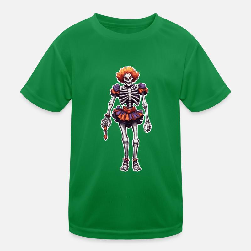 Clown / Cirque / Carnaval / Carnaval / Ludique T-shirt sport Enfant