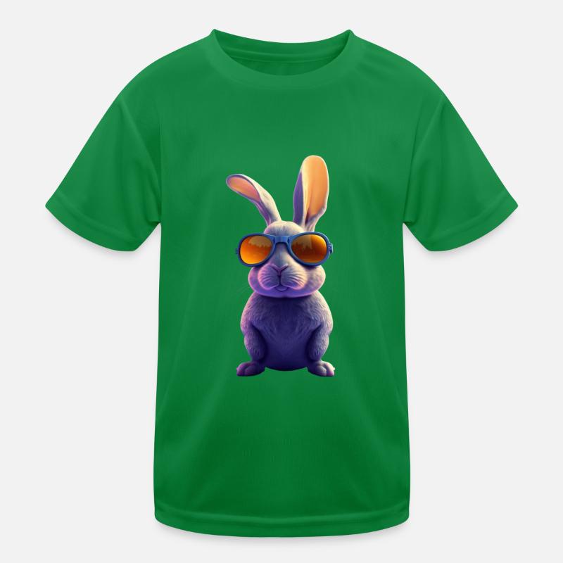 Rabbit2 Kids Functional T-Shirt