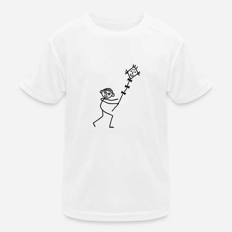 Fly a kite Kids Functional T-Shirt