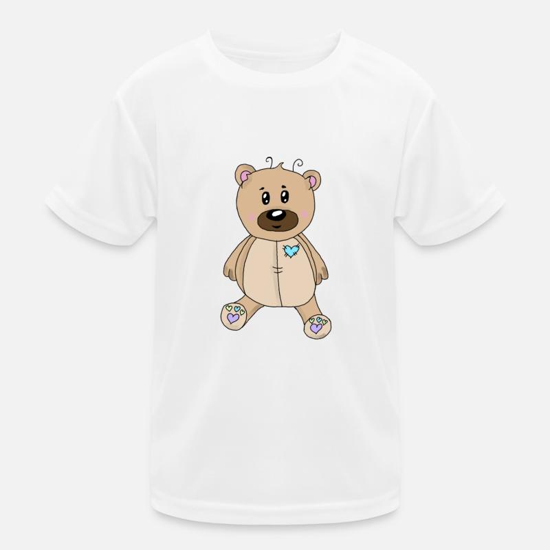 Teddy Kinder Funktions-T-Shirt