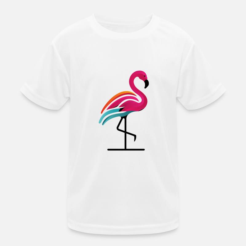 Flamant T-shirt sport Enfant