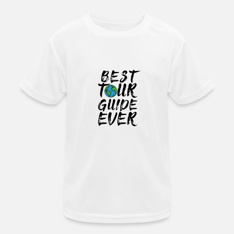 Reiseleiter Kinder Funktions-T-Shirt