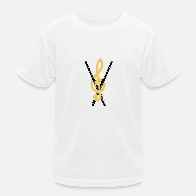Flute Kids Functional T-Shirt