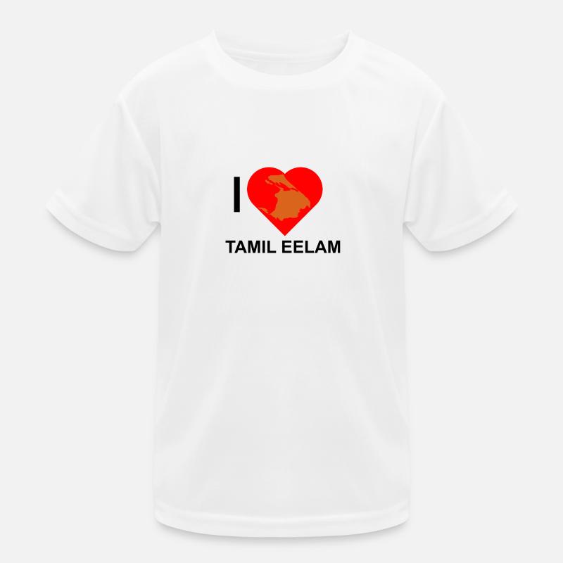 Tamil Eelam Kinder Funktions-T-Shirt