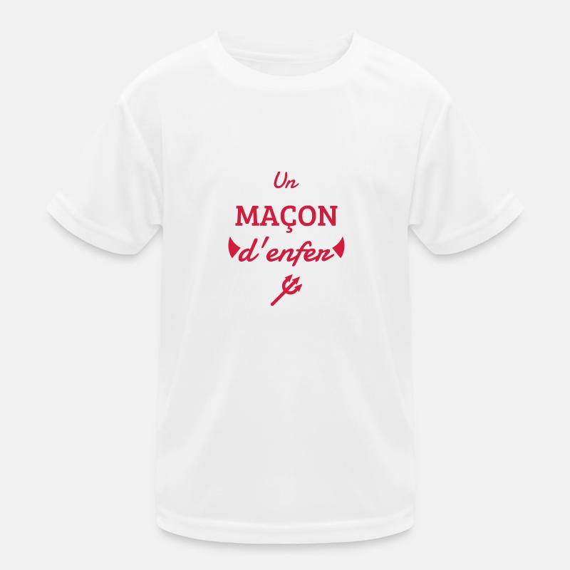 Maçon / Maçonnerie / Construction / Chantier T-shirt sport Enfant