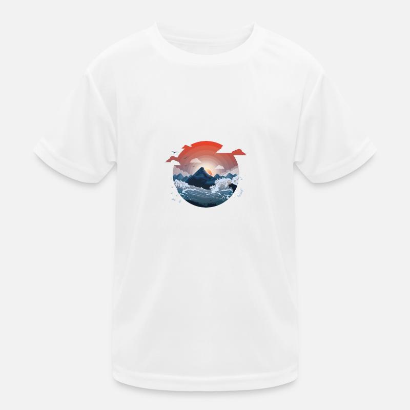 Surrounded by the storm Kids Functional T-Shirt