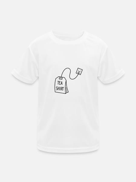Tea - Kids Functional T-Shirt - white - Front