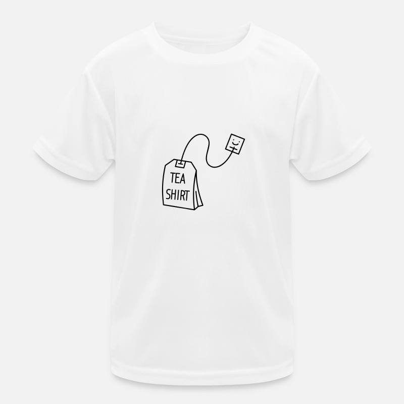 Tea - Kinder Funktions-T-Shirt - Weiß