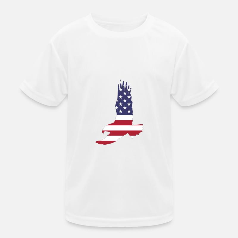 United States Eagle Kids Functional T-Shirt