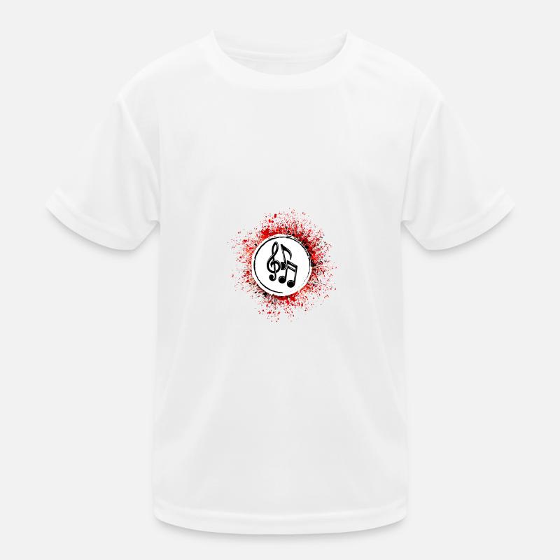 Notes de musique T-shirt sport Enfant