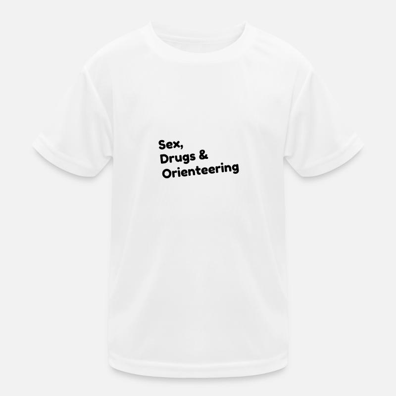 Orienteering Orientierungslauf Orientation Kids Functional T-Shirt