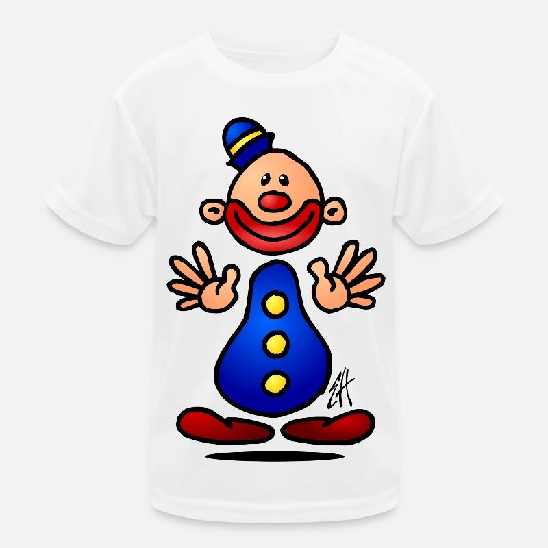 Clown Kinder Funktions-T-Shirt