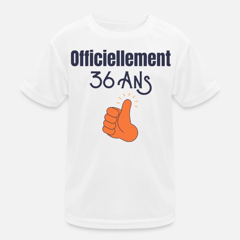 Officiellement 36 Ans T-shirt sport Enfant