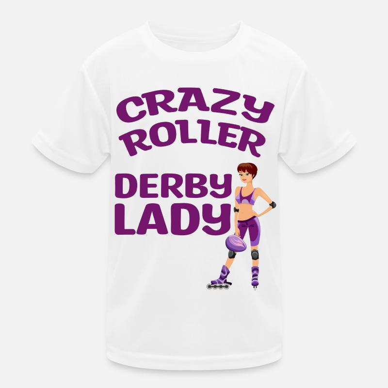 Roller derby Kids Functional T-Shirt