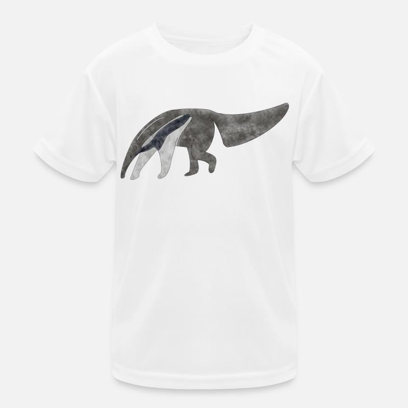 Ameisenbär Kinder Funktions-T-Shirt