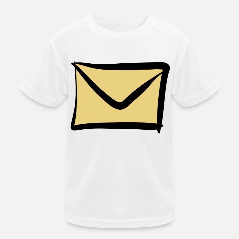 Brief / Briefumschlag Symbol. Post / E-Mail. Kinder Funktions-T-Shirt