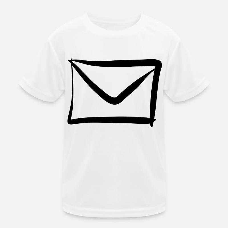 Letter / Envelope icon. Post / E-Mail. Kids Functional T-Shirt