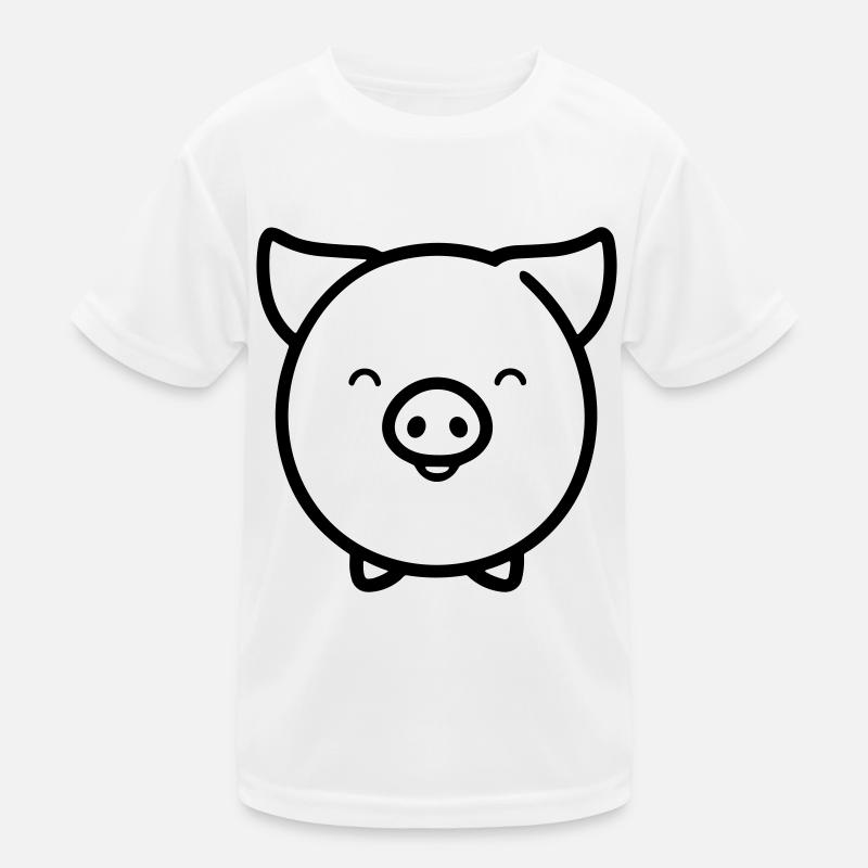 pig Kids Functional T-Shirt