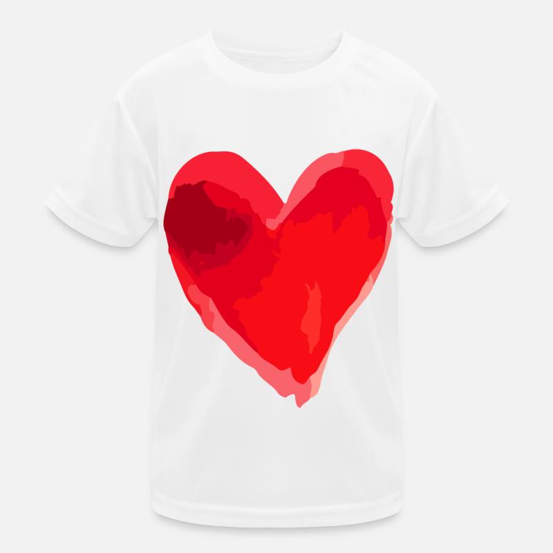 Coeur Amour Dans Symbole Amour T-shirt sport Enfant