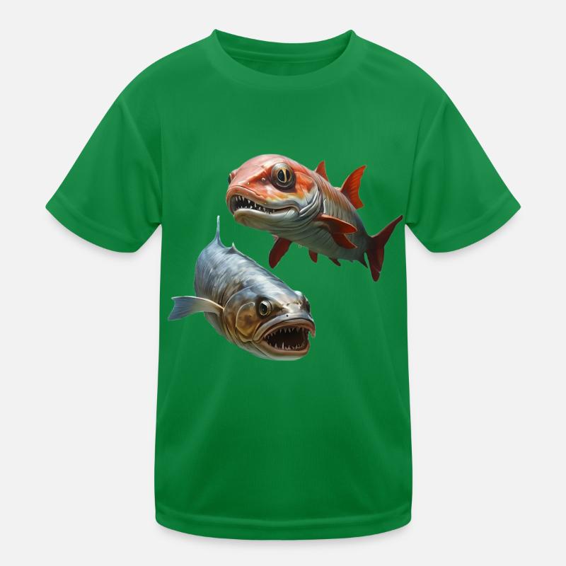 Amazonasfishing Kids Functional T-Shirt