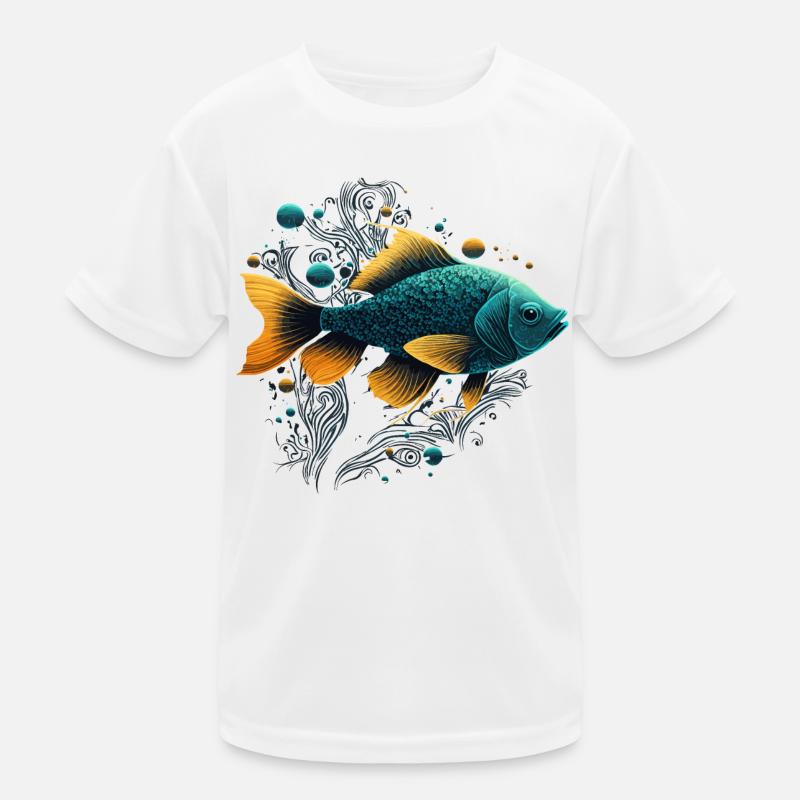 Pet Fish Kids Functional T-Shirt