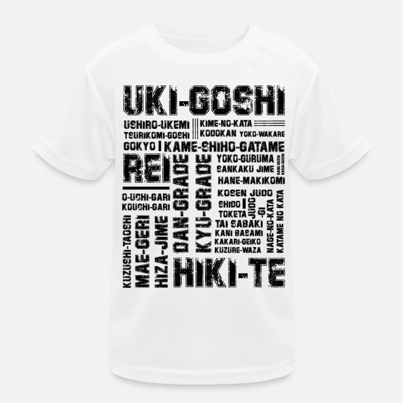 Judo Kinder Funktions-T-Shirt