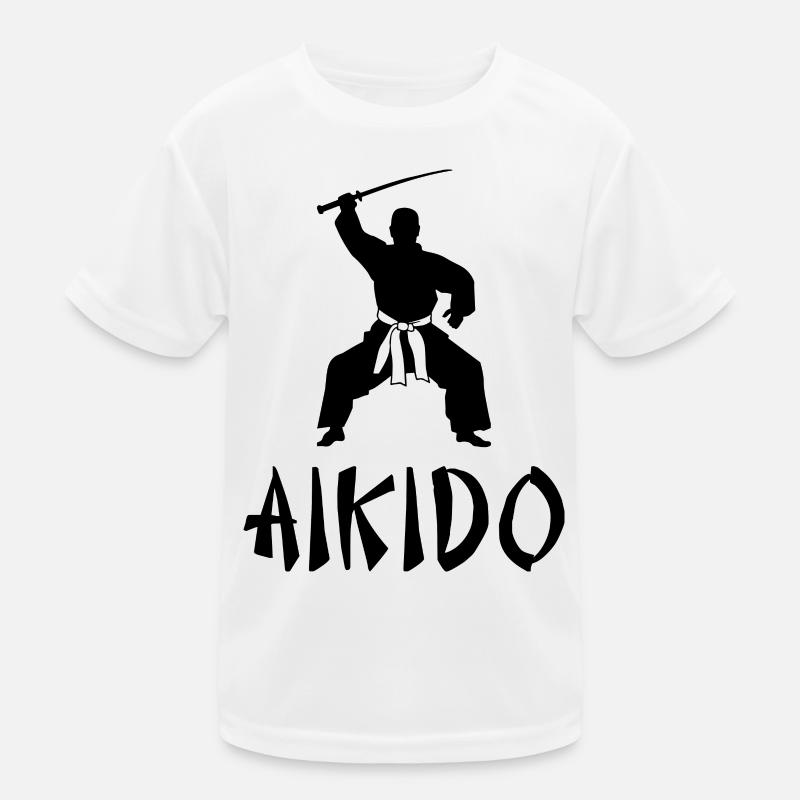 Aikido Kinder Funktions-T-Shirt
