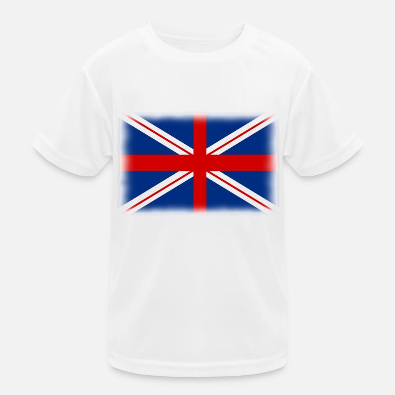 drapeau anglais T-shirt sport Enfant