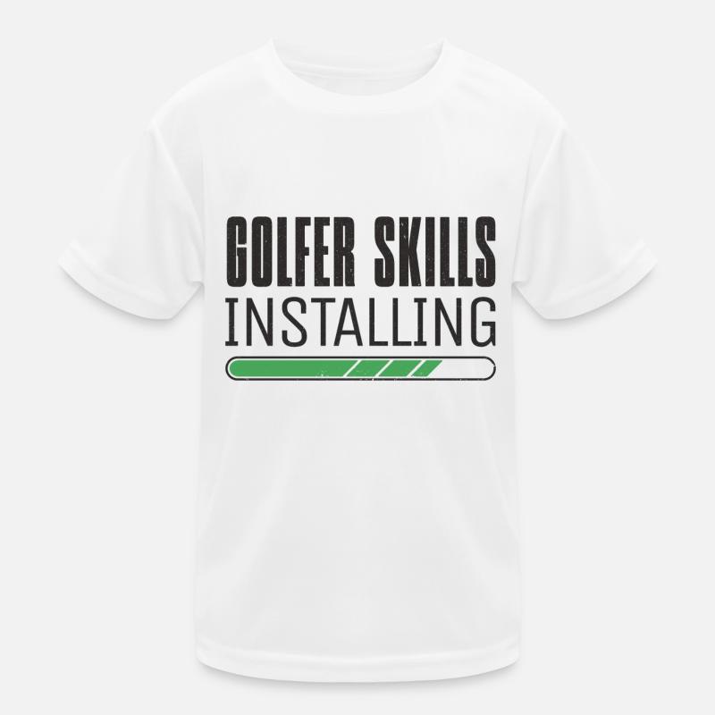 Golfeurs Golfeurs Compétences Golf Golf T-shirt sport Enfant