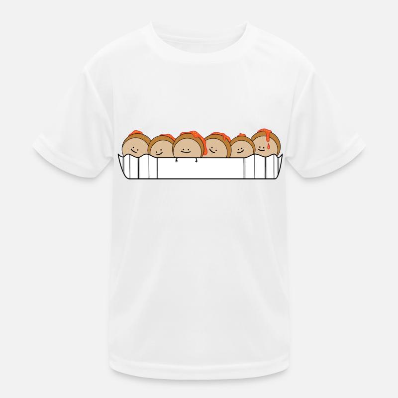 Currywurst Kids Functional T-Shirt