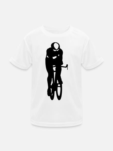 Coureur - T-shirt sport Enfant - blanc - Devant