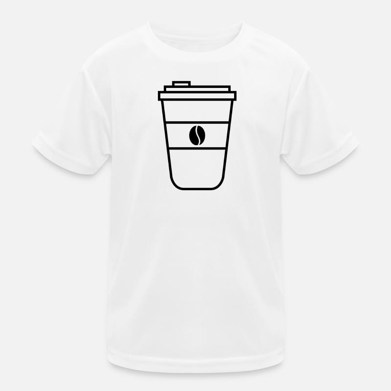 Coffee cup Kids Functional T-Shirt
