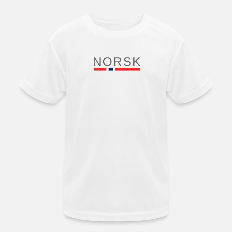 norwegisch Kinder Funktions-T-Shirt