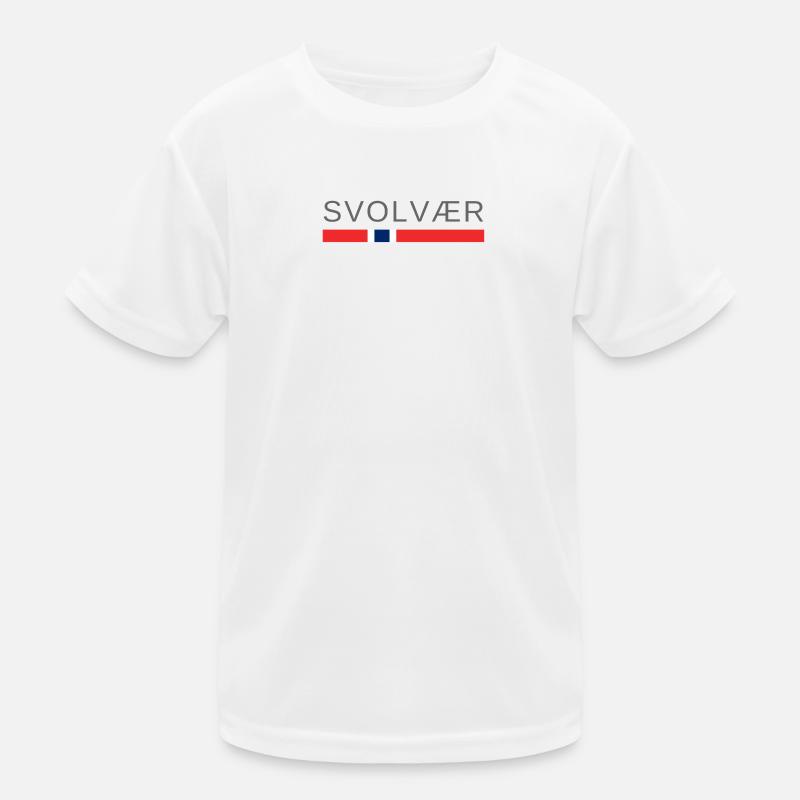 Svolvaer Norwegen Kinder Funktions-T-Shirt
