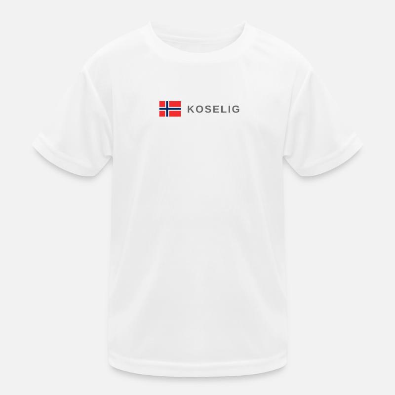 La Norvège chaleureuse T-shirt sport Enfant