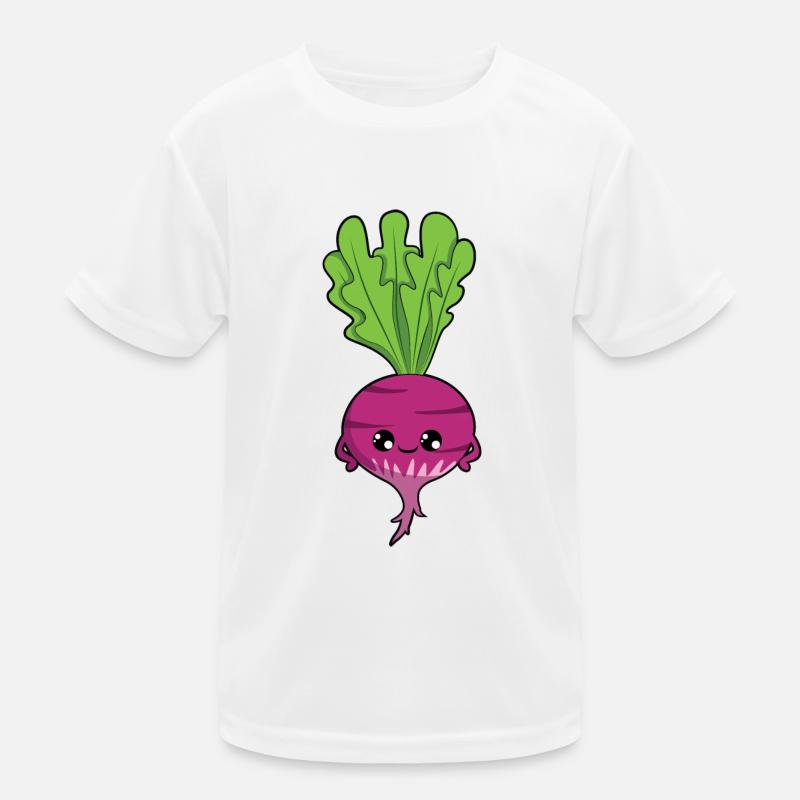 Steckrübe Rübe Kinder Funktions-T-Shirt