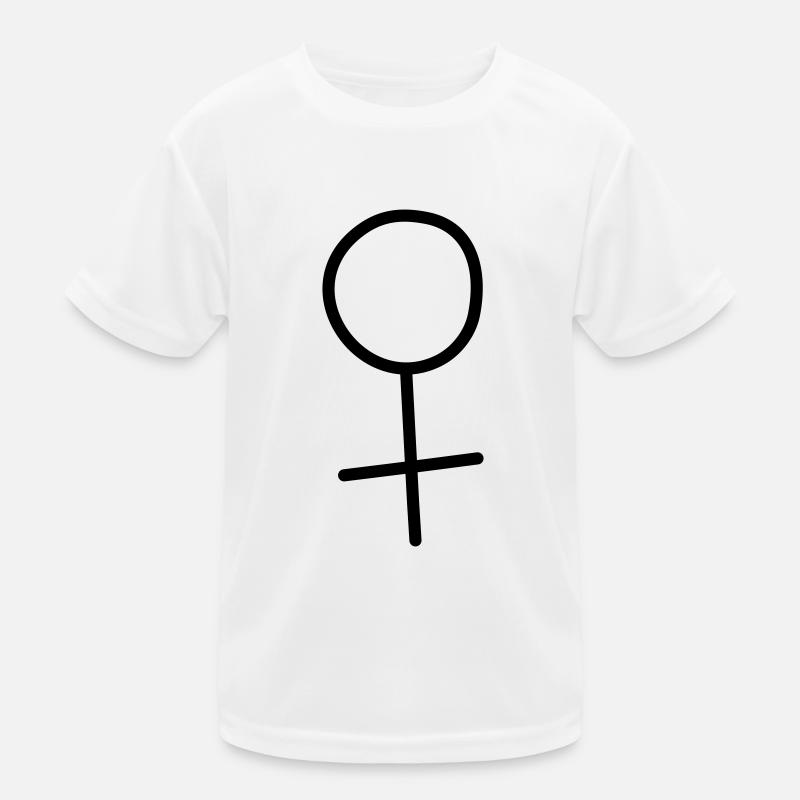 weiblich 2 Kinder Funktions-T-Shirt