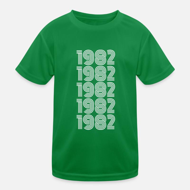 1982 Kinder Funktions-T-Shirt