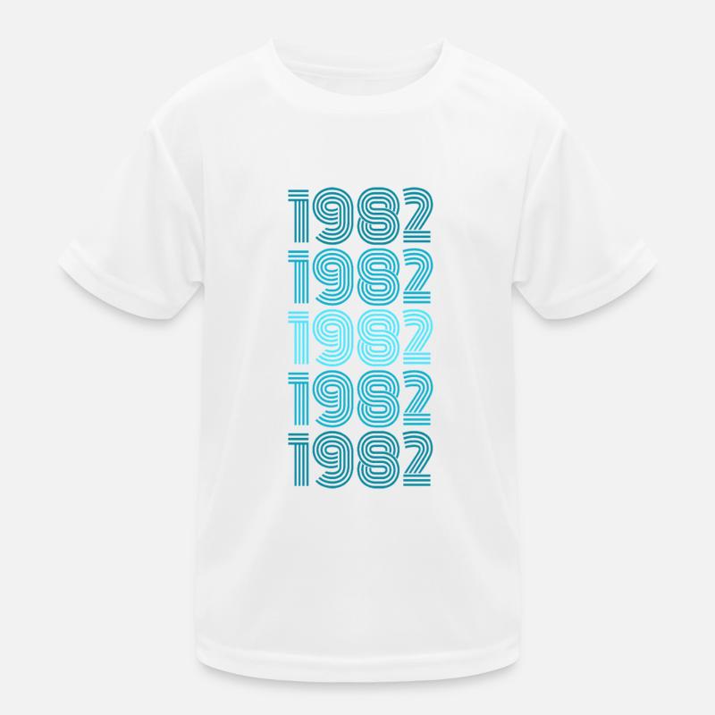 Lustig 1982 Kinder Funktions-T-Shirt