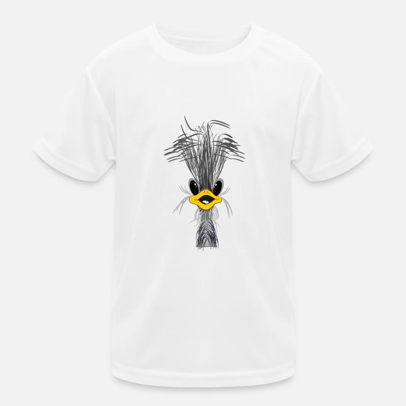 STRUZZO - Kinder Funktions-T-Shirt - Weiß