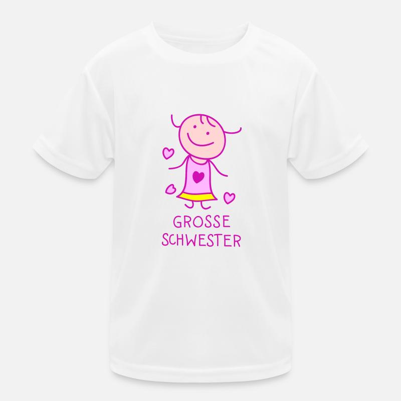Große (b) Kinder Funktions-T-Shirt
