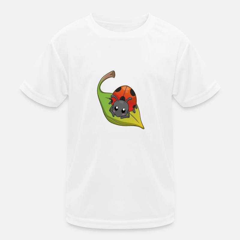 Ladybug - Marienkäfer Kinder Funktions-T-Shirt