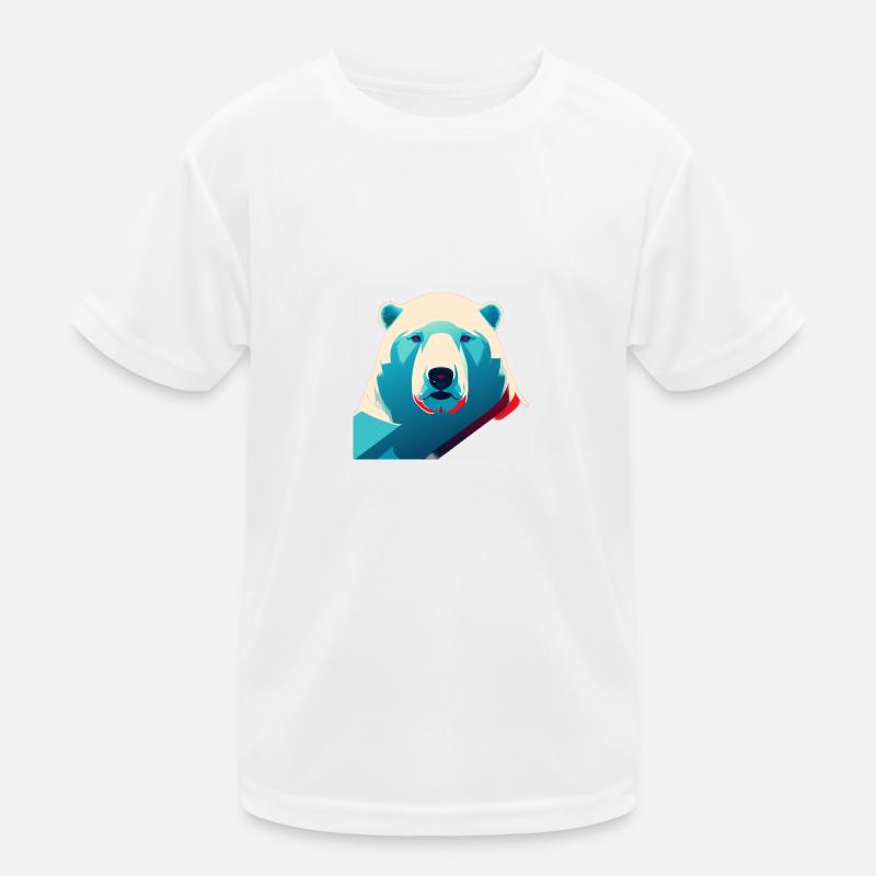 Polar bear Kids Functional T-Shirt
