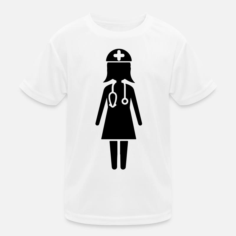 Krankenschwester Doktor Kinder Funktions-T-Shirt