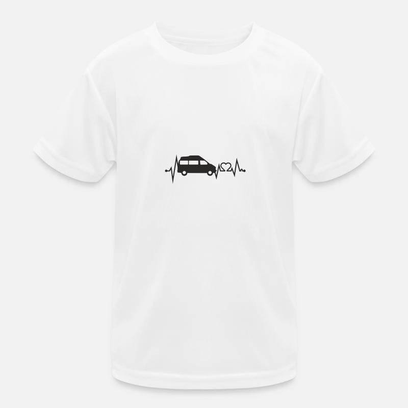 Camping-car ECG camping-car camping-car drôle T-shirt sport Enfant