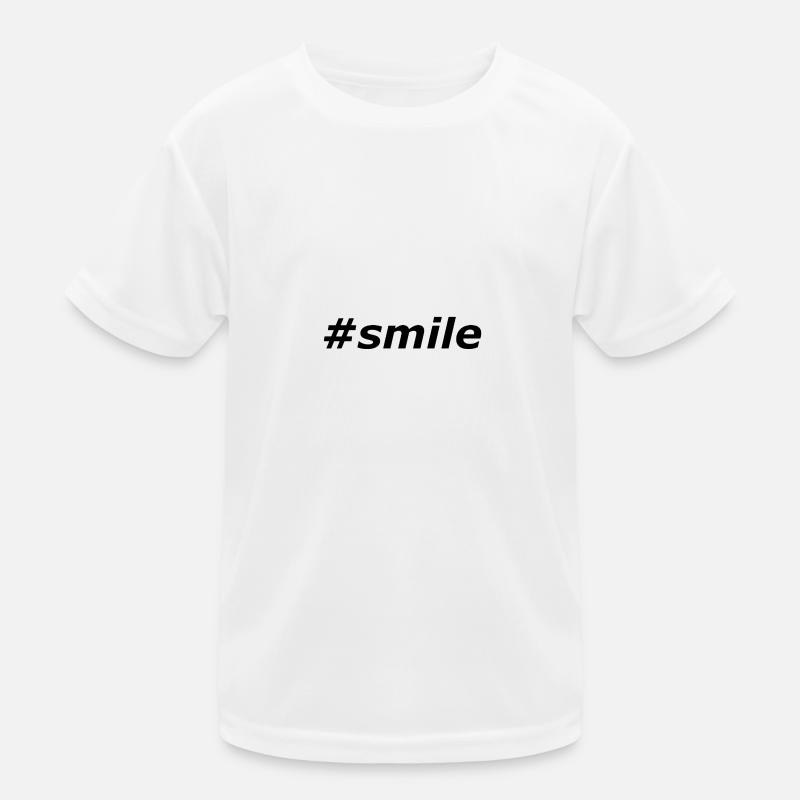#smile T-shirt sport Enfant